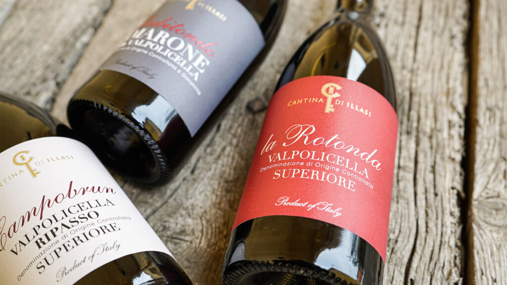 CADIS bottiglie vino valpolicella