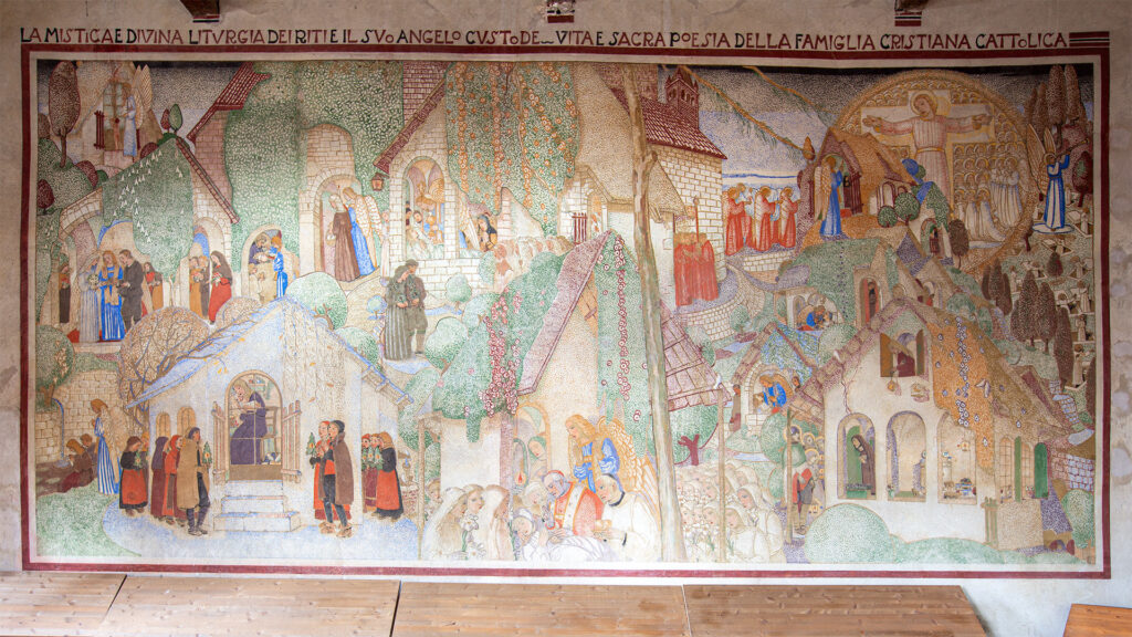 Chiesa di Sant'Anna a Giara, Illasi, affresco interno alla chiesa