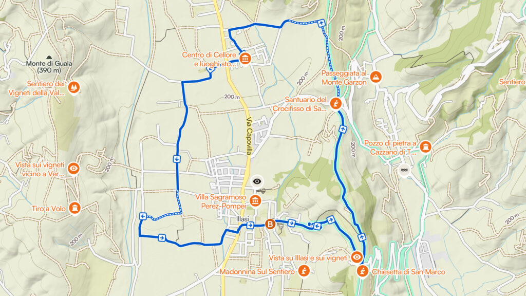 Corrillasi percorso 12 Km