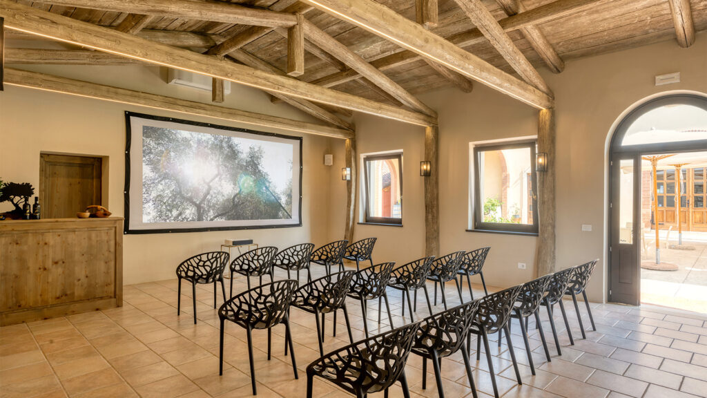 Frantoio Bonamini sala degustazioni